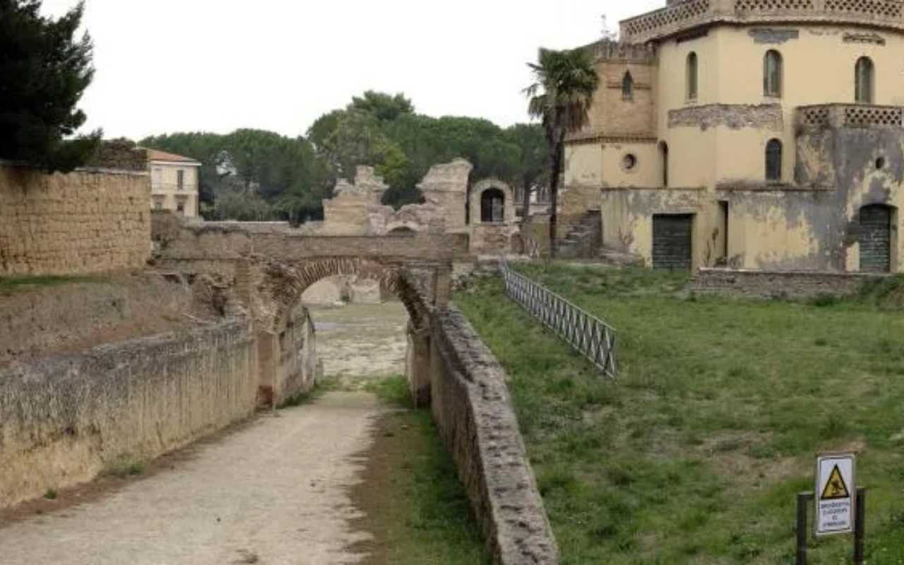 Panorama di Fermo con il Duomo e il centro storico